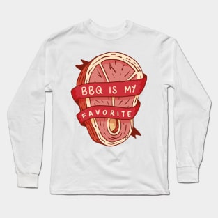 B B Q T Shirt Long Sleeve T-Shirt